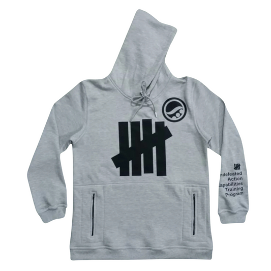 Batch # 31 UND BJJ Hoodie - Gray Fleece 350 GSM Premium BJJ Apparel