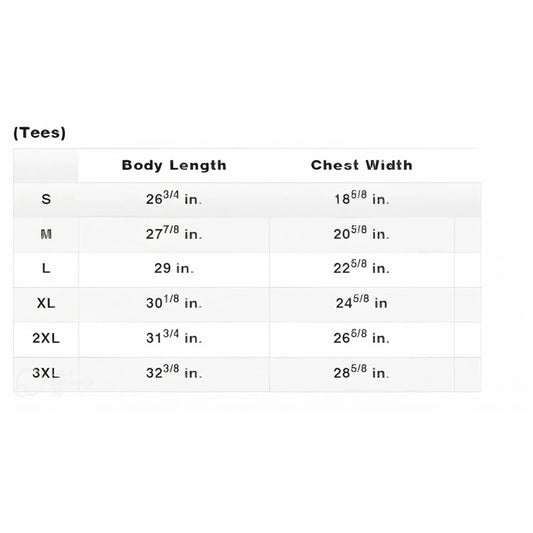 Shoyoroll 2019 Q4 White Ranked Short Sleeve Rash Guard size chart with body length and chest width measurements