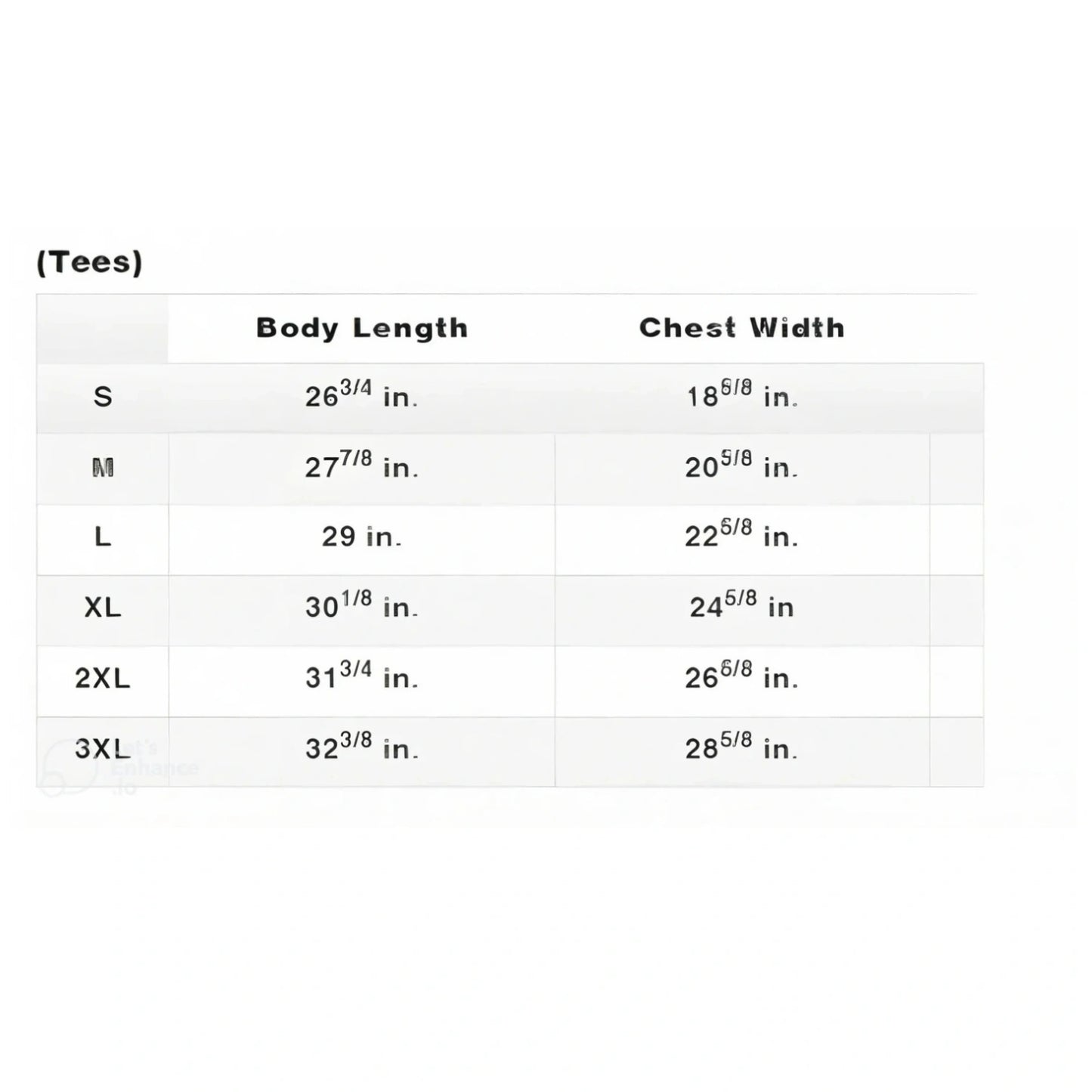 Shoyoroll Batch 151 LS24 Americana long sleeve BJJ rash guard size chart S to 3XL