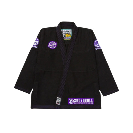 Shoyoroll Ota Competitor black BJJ gi front view