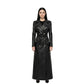 The Vivienne Women's Black Cowhide Leather Trench Coat