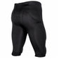 Custom American football pants featuring padded protection, flexible fabric, and reinforced stitching shown from the rear