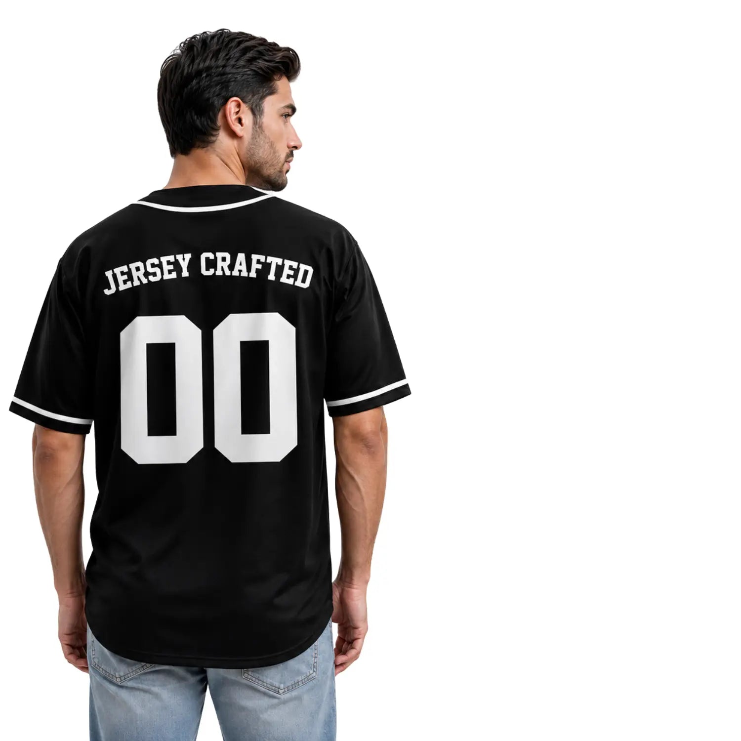 Design your own custom baseball jersey with personalized name and number