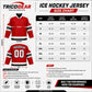Custom Ice Hockey Game Day Away Jersey – Personalized Team Hockey Jersey