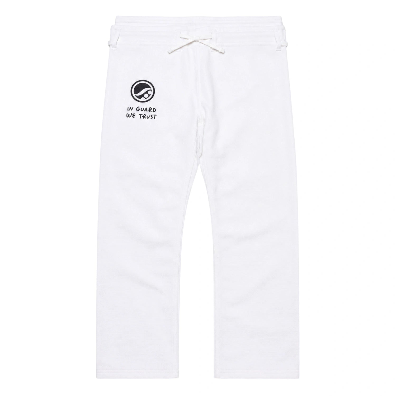 Shoyoroll Batch 111 Yu Nagaba BJJ Gi white pants front view