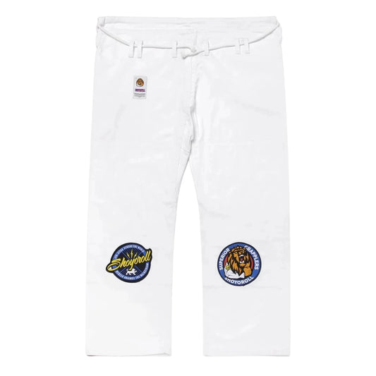 Shoyoroll Batch 124 Federation V2 white BJJ gi pants back view
