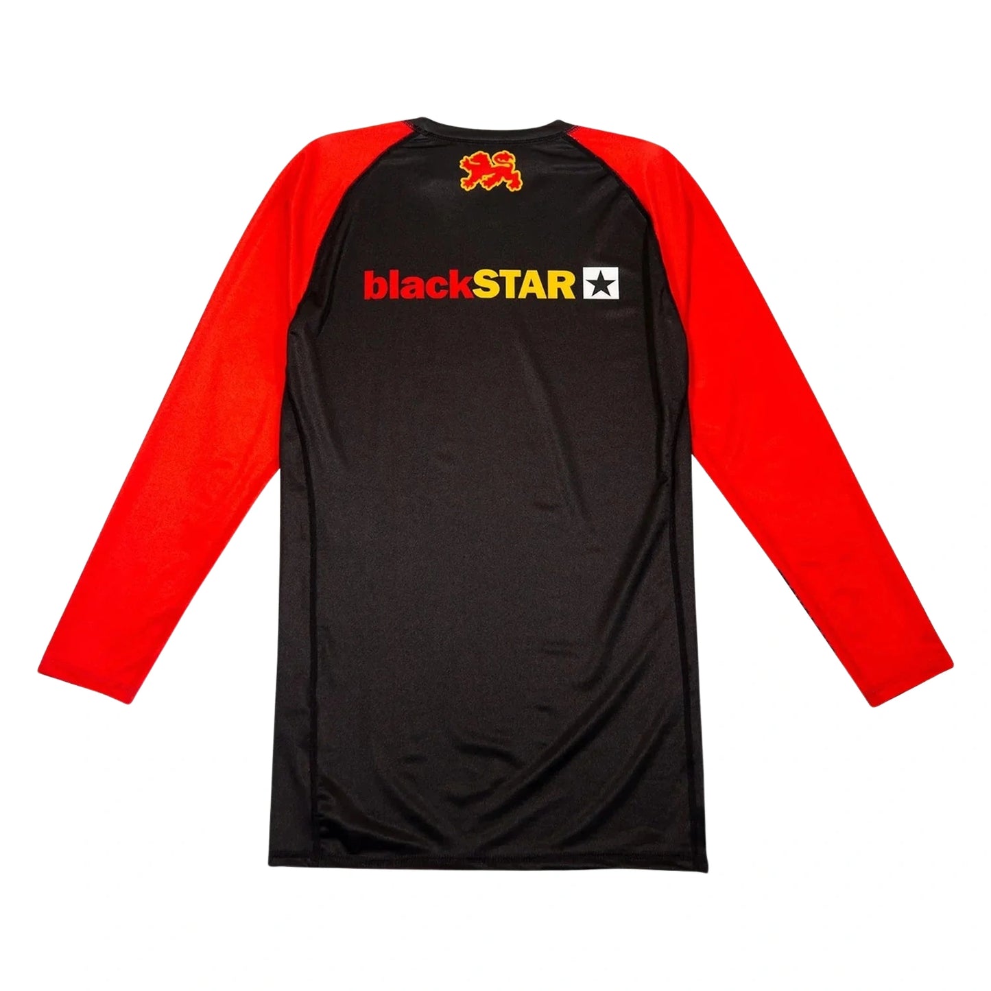Shoyoroll Batch 146 BlackSTAR Retro Long Sleeve BJJ Rash Guard back view