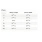 Shoyoroll Batch 146 BlackSTAR Retro Long Sleeve BJJ Rash Guard size chart