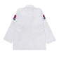 Shoyoroll Batch 149 Retro Gradient white BJJ gi back view