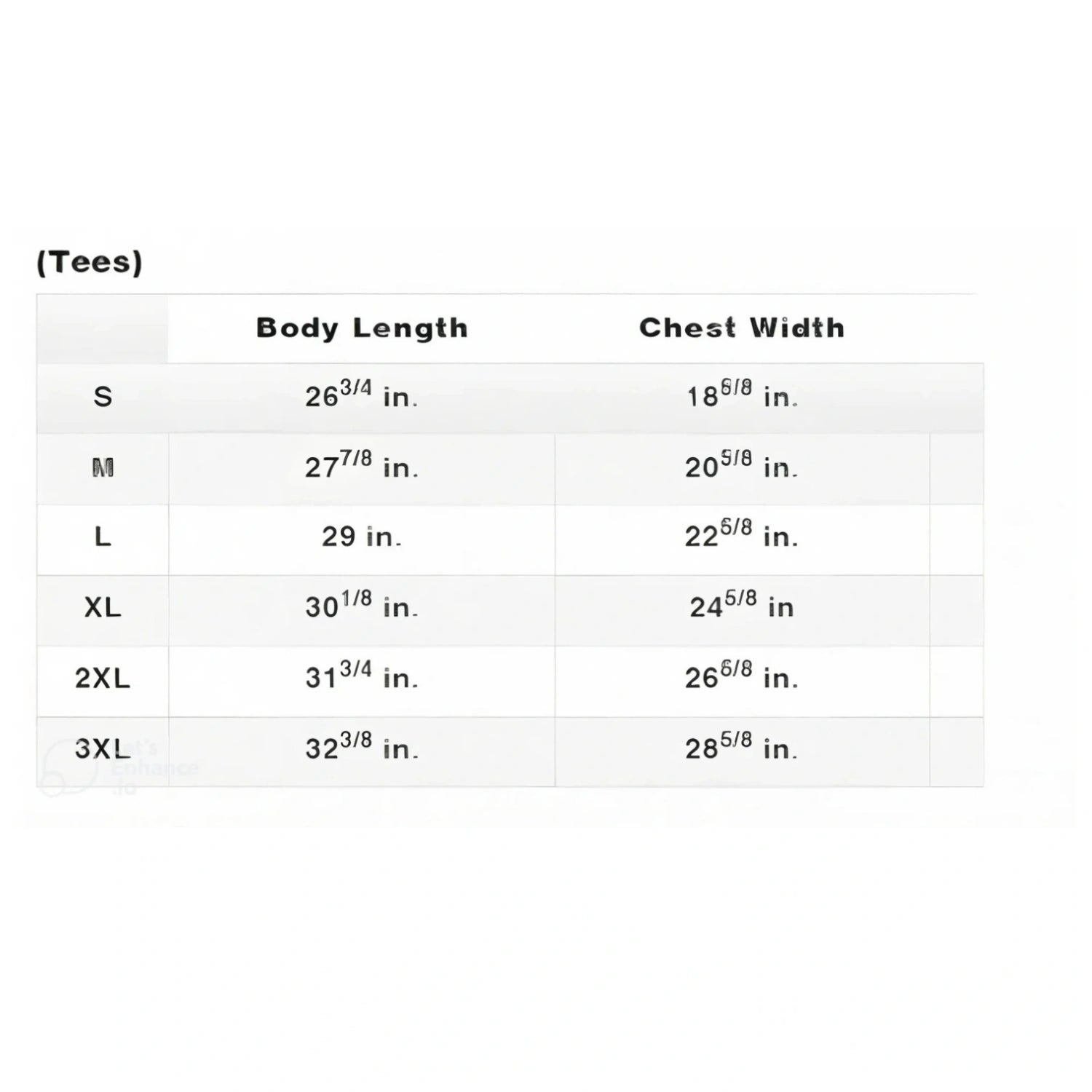 Shoyoroll Batch 151 LS24 Americana long sleeve BJJ rash guard size chart S to 3XL