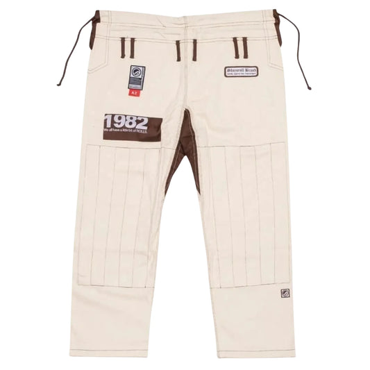 Shoyoroll Batch 16 Forever Rolls BJJ Gi pants with reinforced stitching and Rolls artwork
