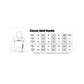 Shoyoroll Batch 31 UND gray hoodie size chart showing chest and length measurements from XS to XXXL