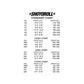 Shoyoroll Batch 55 Ranked Classic BJJ Gi size chart with standard husky long and fitted sizes