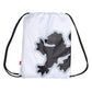 Shoyoroll Batch 55 Ranked Classic BJJ Gi white drawstring training bag with graphic design