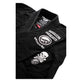 Shoyoroll Batch 66 Mission22 Project BJJ Gi close-up showing embroidered patches and black fabric