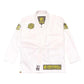 Shoyoroll Cut Batch 75 SIX white BJJ Gi 450 GSM front view