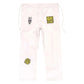 Shoyoroll Cut Batch 75 SIX white BJJ Gi pants with embroidered logos