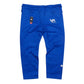 Shoyoroll Cut RVCA V2 Batch 60 blue BJJ Gi pants front view