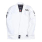 Shoyoroll Cut RVCA V2 Batch 60 white BJJ Gi front view