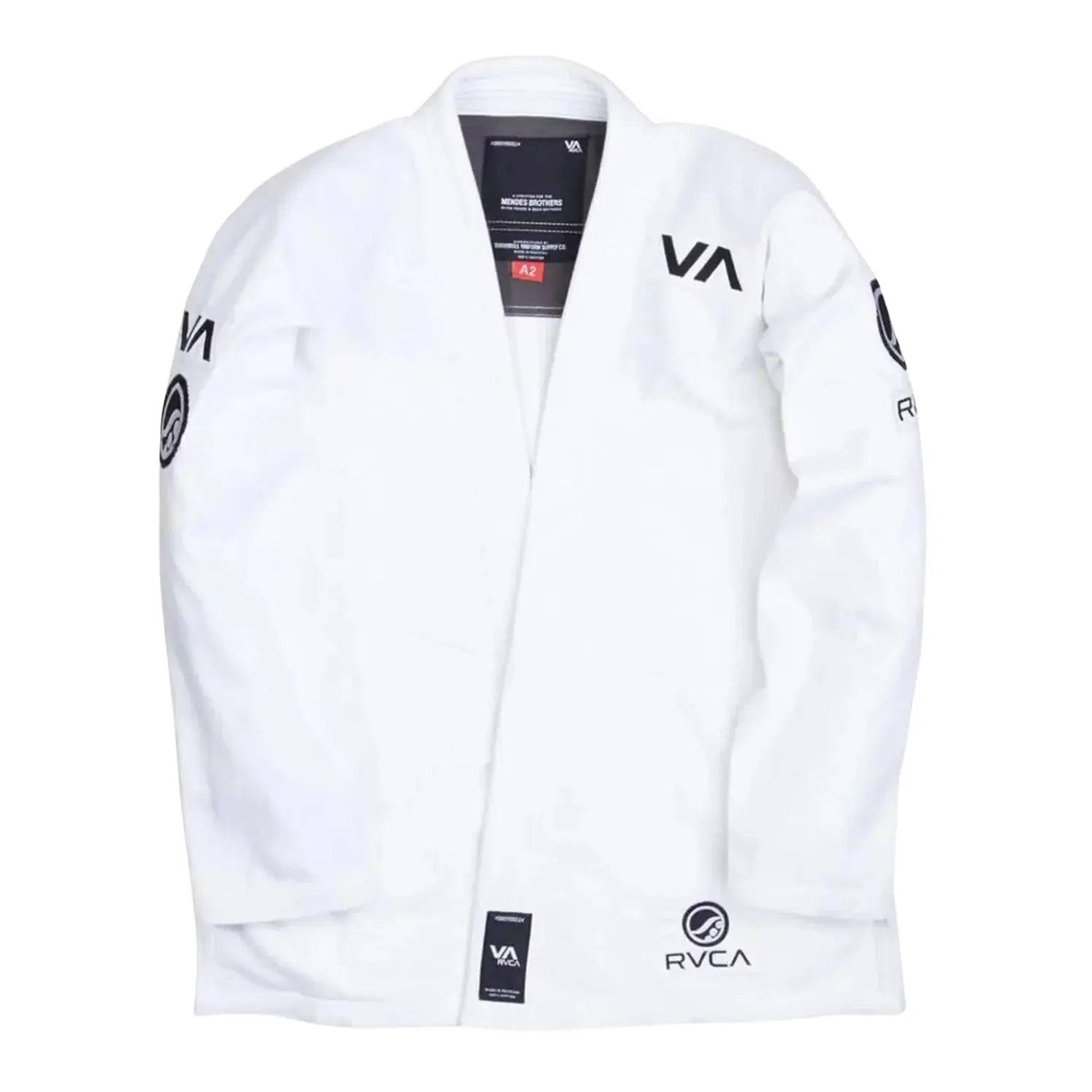 Shoyoroll Cut RVCA V2 Batch 60 white BJJ Gi front view