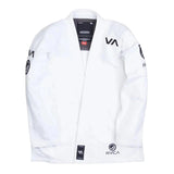 Shoyoroll Cut RVCA V2 Batch 60 white BJJ Gi front view