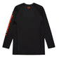 Shoyoroll Ember Competitor black long sleeve BJJ training rash guard back view