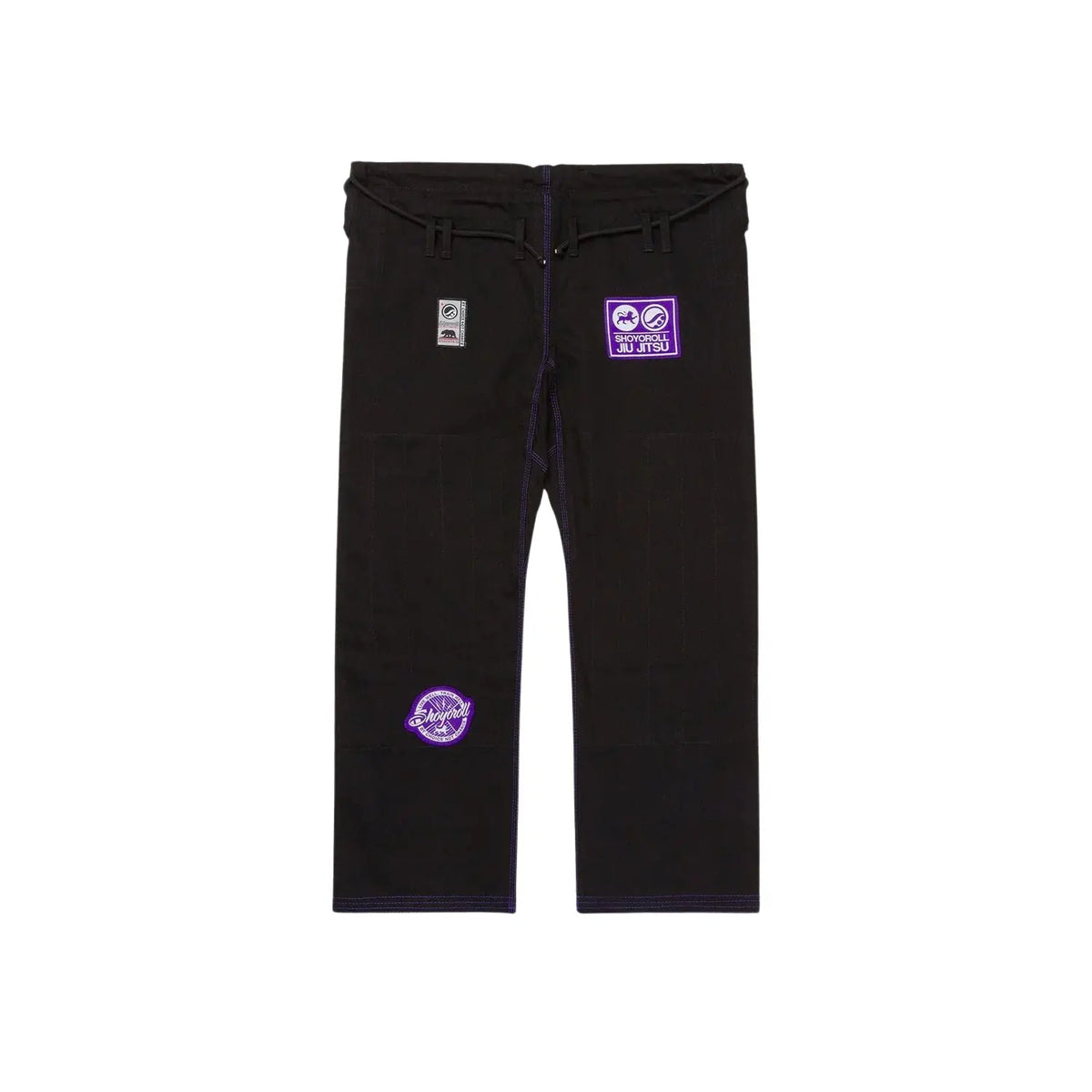 Shoyoroll Ota Competitor black BJJ gi pants front view