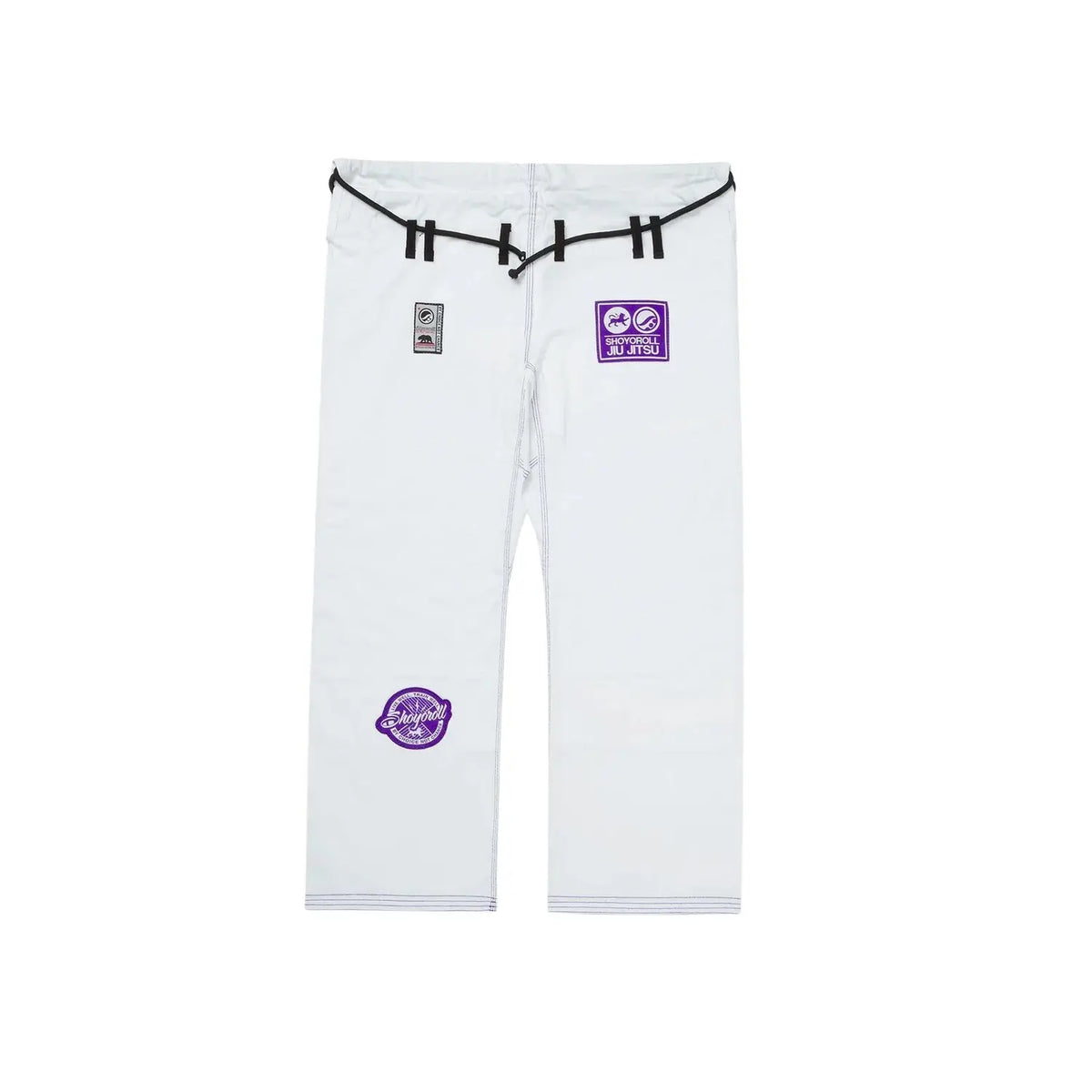 Shoyoroll Ota Competitor white BJJ gi pants front view