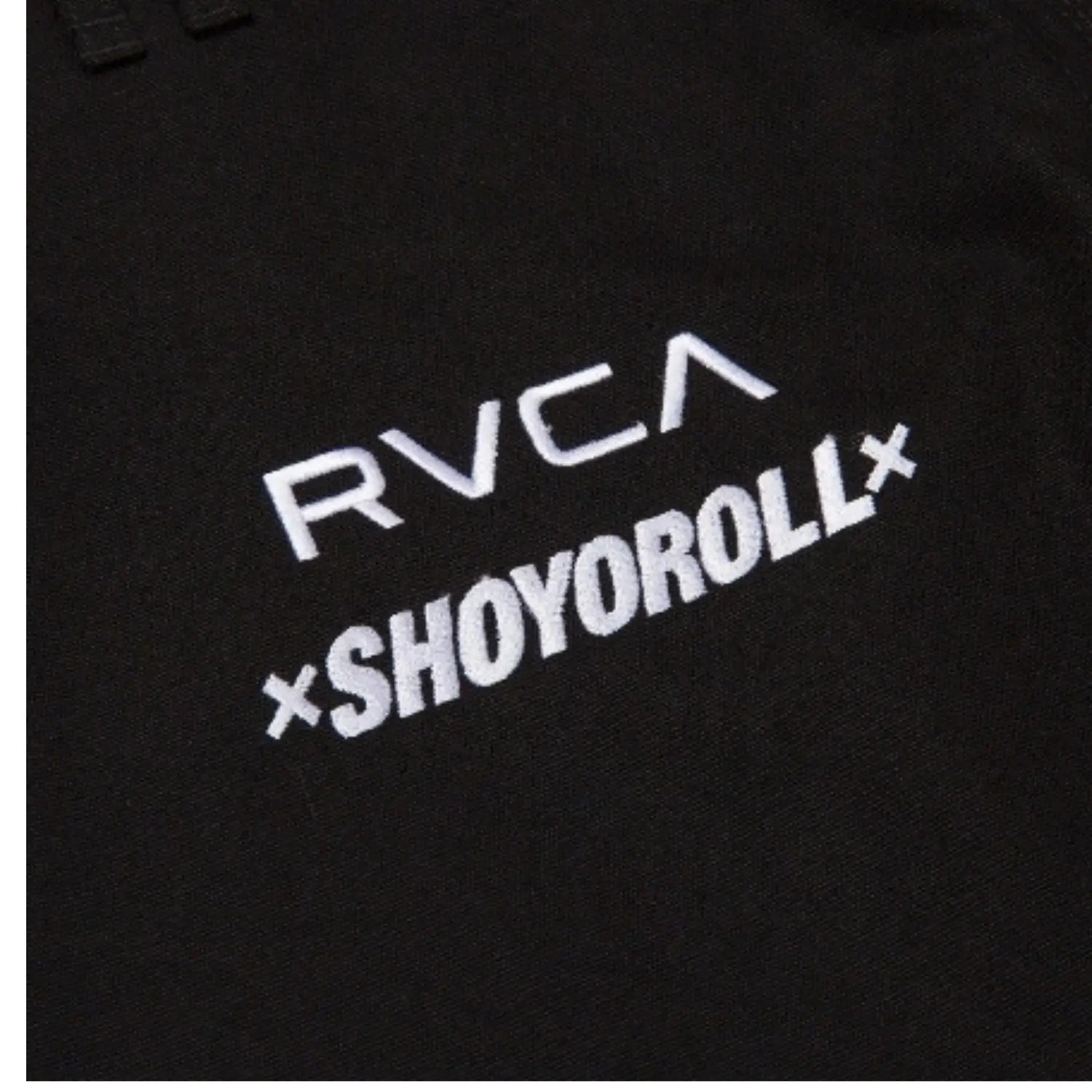 Shoyoroll RVCA x Roots BJJ Gi chest logo detail