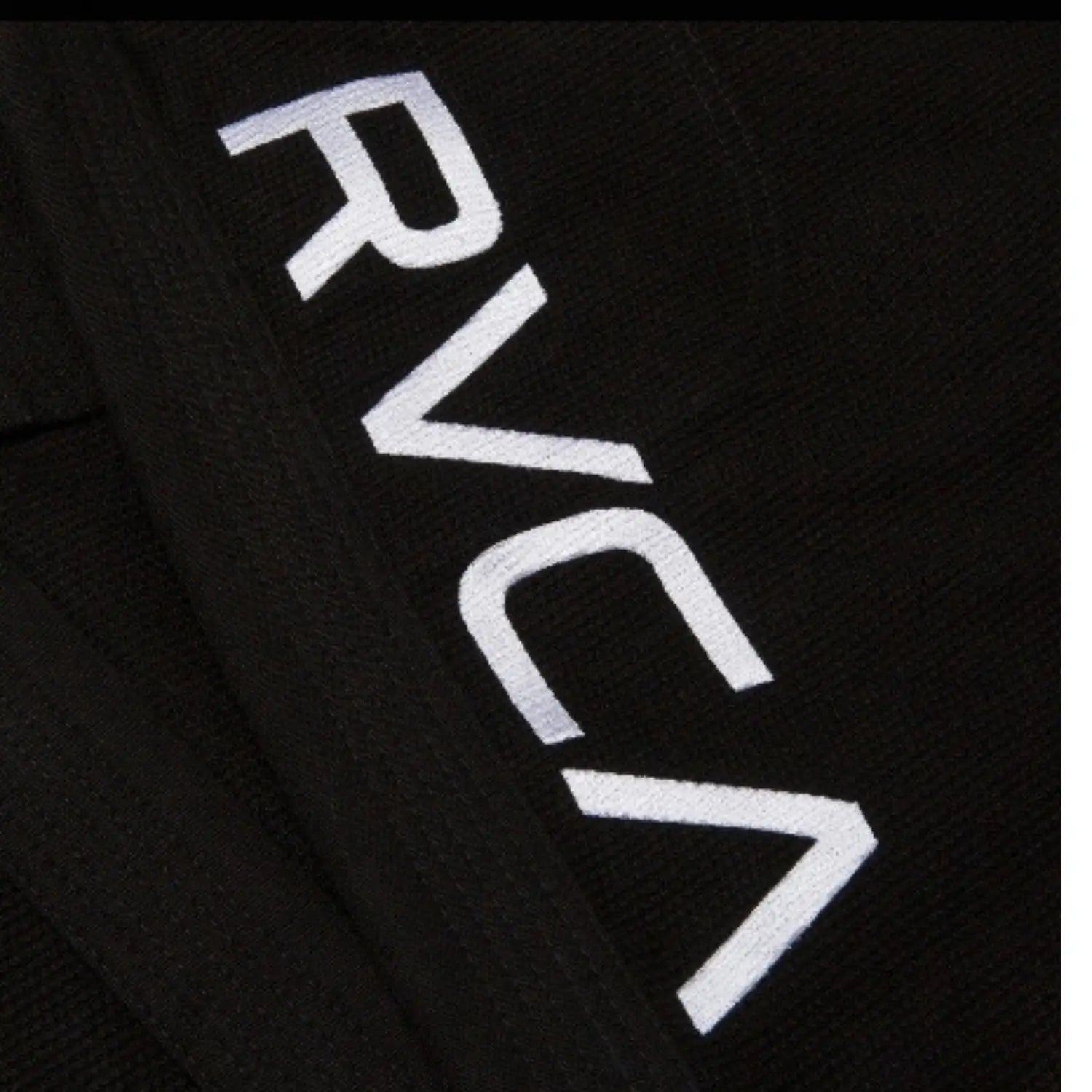 Shoyoroll RVCA x Roots BJJ Gi sleeve RVCA logo detail