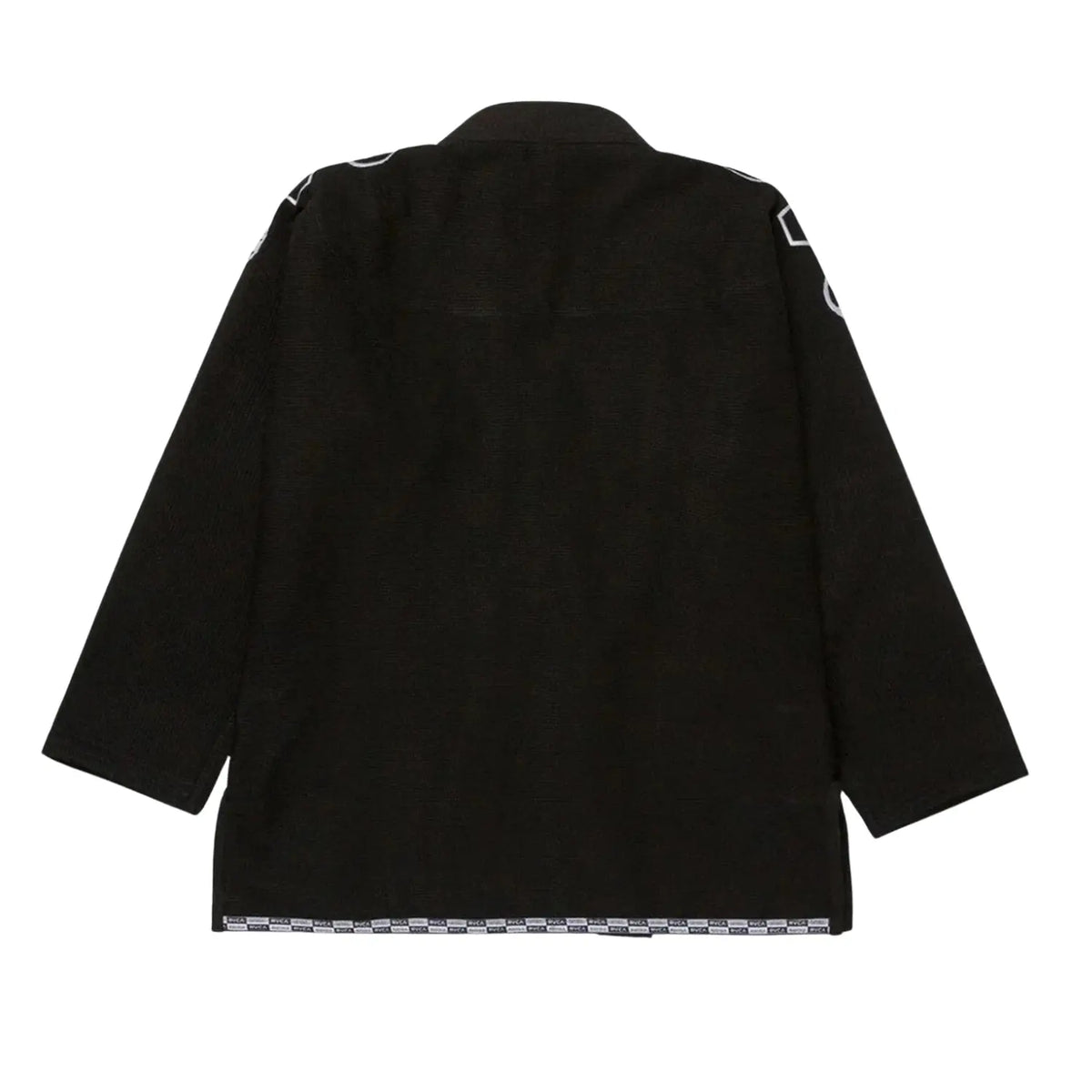 Shoyoroll RVCA x Roots VA x Roots black BJJ Gi 450 GSM back view