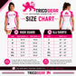 TricoGear Apex CS5-06 women's BJJ rash guard and grappling shorts size chart