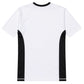 White BJJ Rash Guard 2022 short sleeve No-Gi Jiu Jitsu training shirt back view