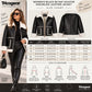 Women’s Brown B3 RAF Aviator Shearling Leather Jacket Size Chart